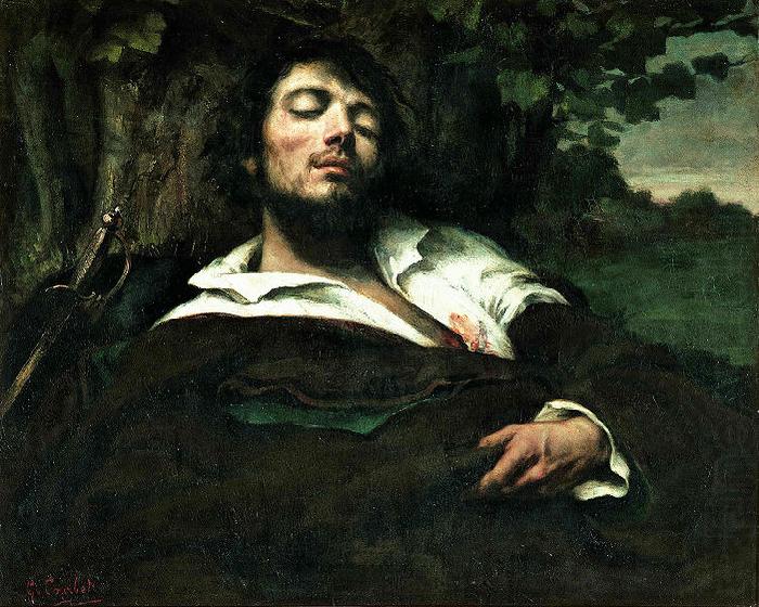 The Wounded Man, Gustave Courbet